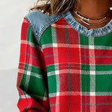 Célia - Odvážna Patchwork Mikina
