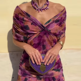 Louise | Elegantné maxi šaty s V-výstrihom