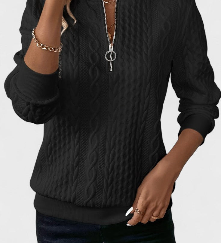 Nela™ | Dámsky zip sveter