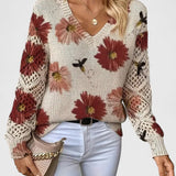 Aurélie - Kvetinový kardigán