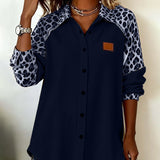 Aria - Elegantná Leopard Košela
