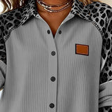 Aria - Elegantná Leopard Košela