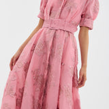 Aria | Krátka Šaty s Balónovými Rukávmi