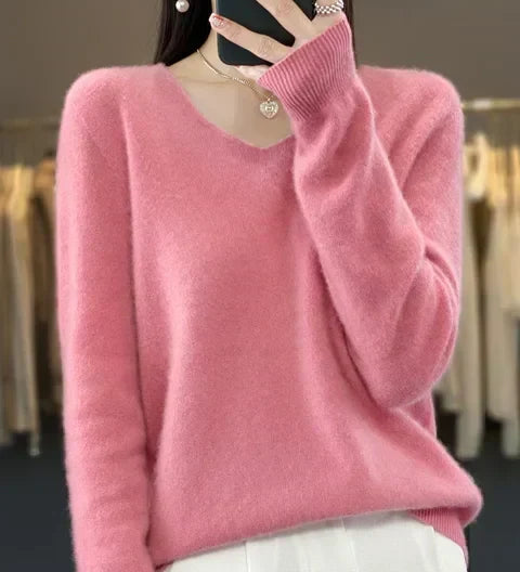 Adèle - Oversized Vlnený Pulover
