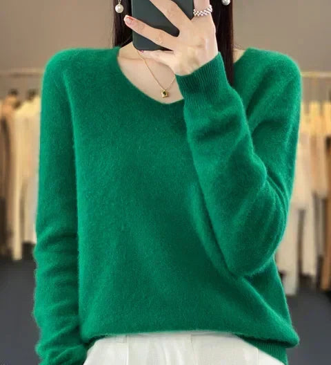 Adèle - Oversized Vlnený Pulover