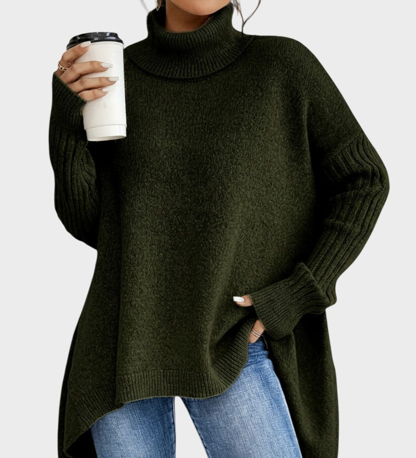 Brigitte™ Dlhý Sveter – Elegantný a Nadčasový Štýl