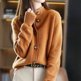 Arlina - Elegantný kardigan z merino vlny