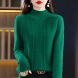 Izolda - Textúrovaný kašmírový pulóver
