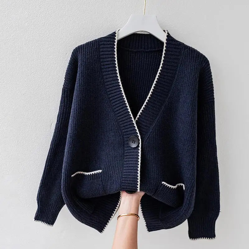 Ly | Štýlový oversized pletený bezrukávnik
