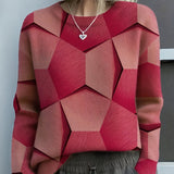 Lucia - Umelecké Geometrické Tričko