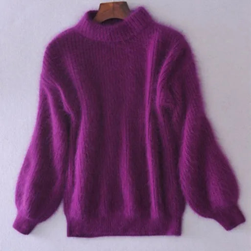 Džesika - Elegantný Rolák Pulóver na Zimu