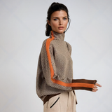 Sylvie | Elegantný sveter s vysokým golierom