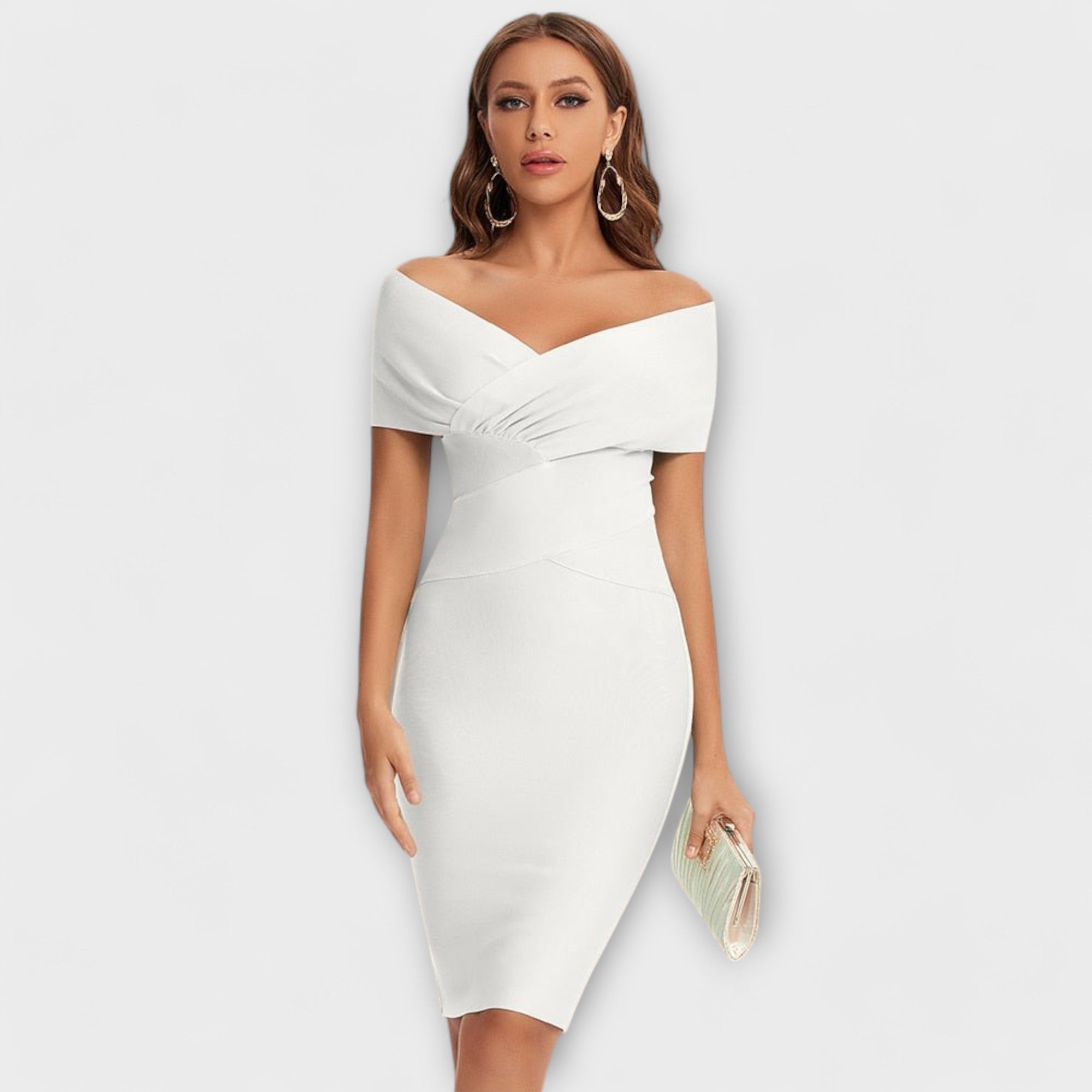 Ofélia | Elegantné šaty s V-výstrihom