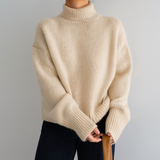 Candice - Mäkký Oversize Pulóver z Kašmíru