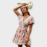 Adélia | Krátka Boho Šaty
