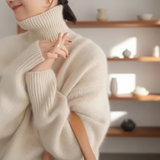 Candice - Mäkký Oversize Pulóver z Kašmíru