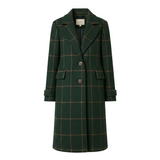 Florencia™ | Retro Úpravený Károvaný Tweed Kabát