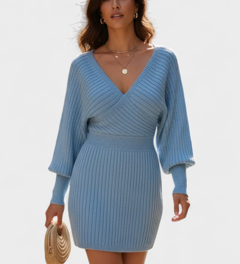 Klara™ | Elegantné šaty s V-výstrihom