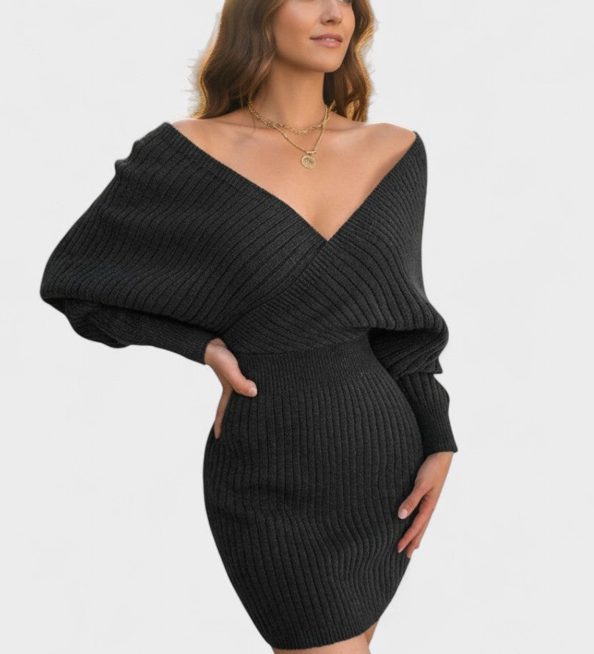 Klara™ | Elegantné šaty s V-výstrihom